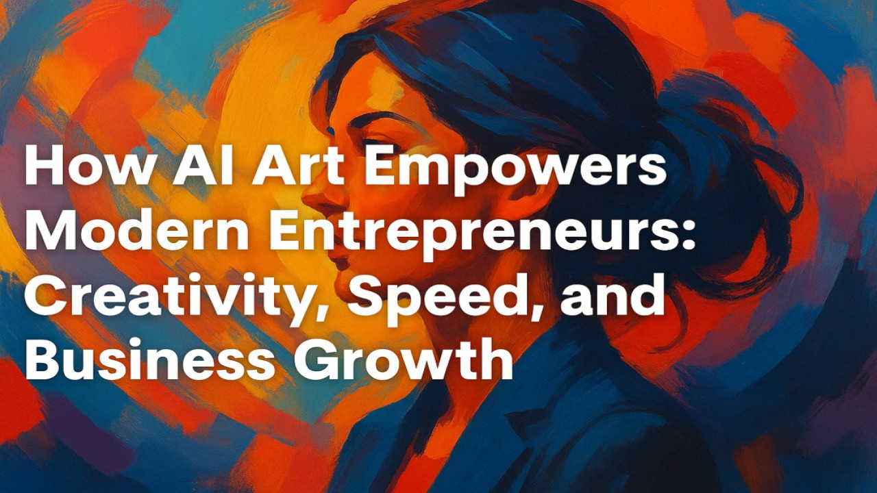 How AI Art Empowers Modern Entrepreneurs: Creativity, Speed, and Business Growth