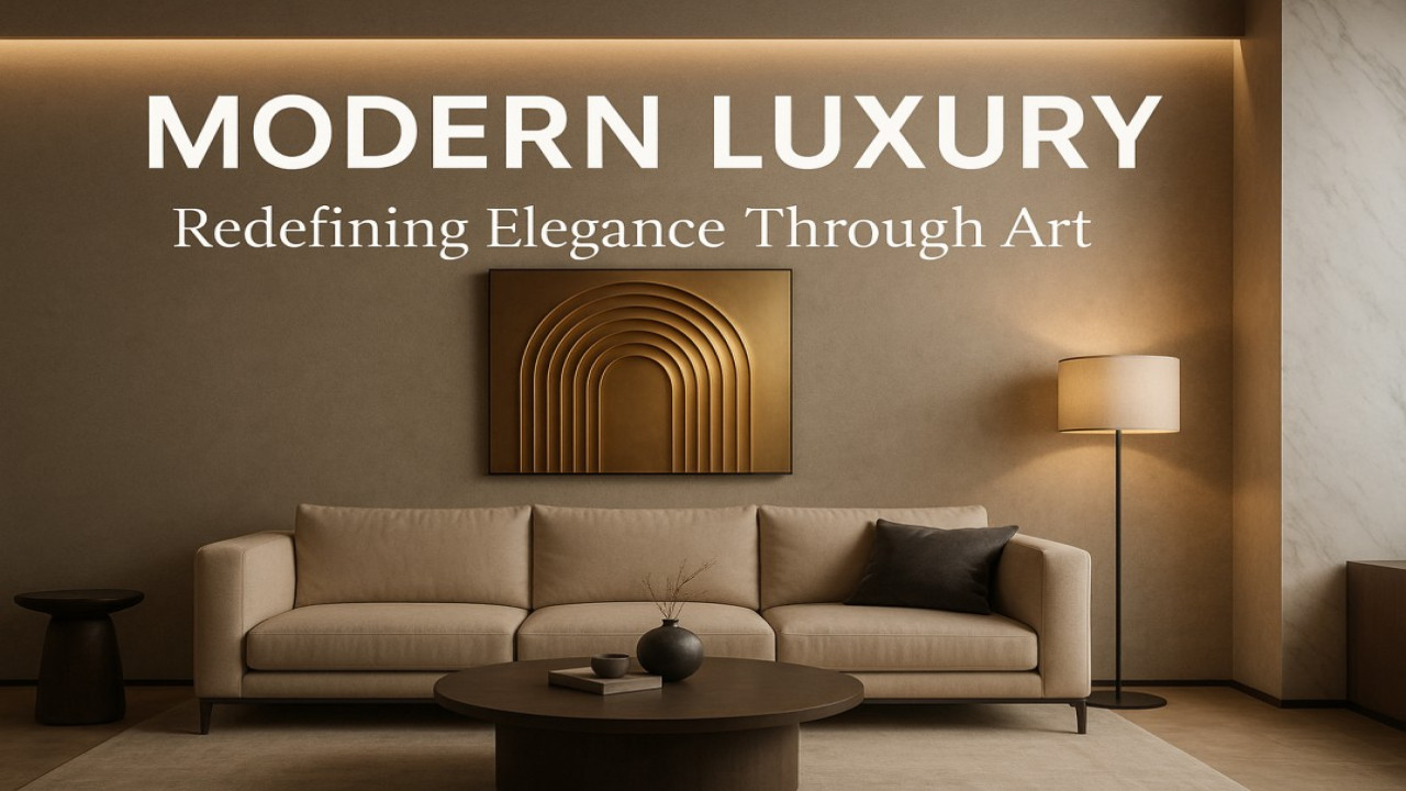 Modern Luxury — Redefining Elegance Through Art