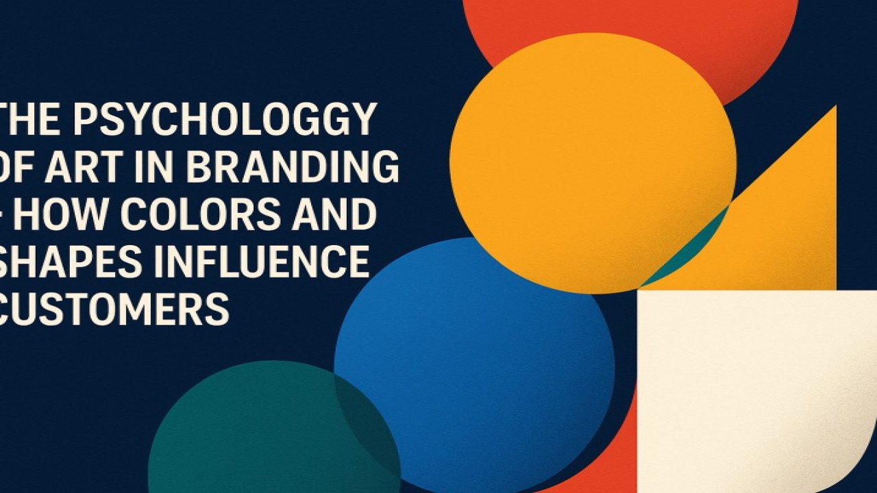 The Psychology of Art in Branding – How Colors and Shapes Influence Customers