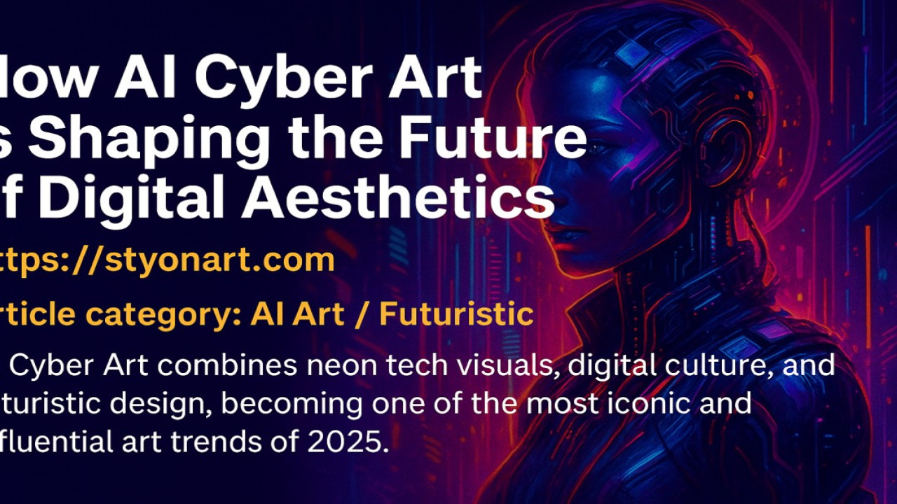 How AI Cyber Art Is Shaping the Future of Digital Aesthetics