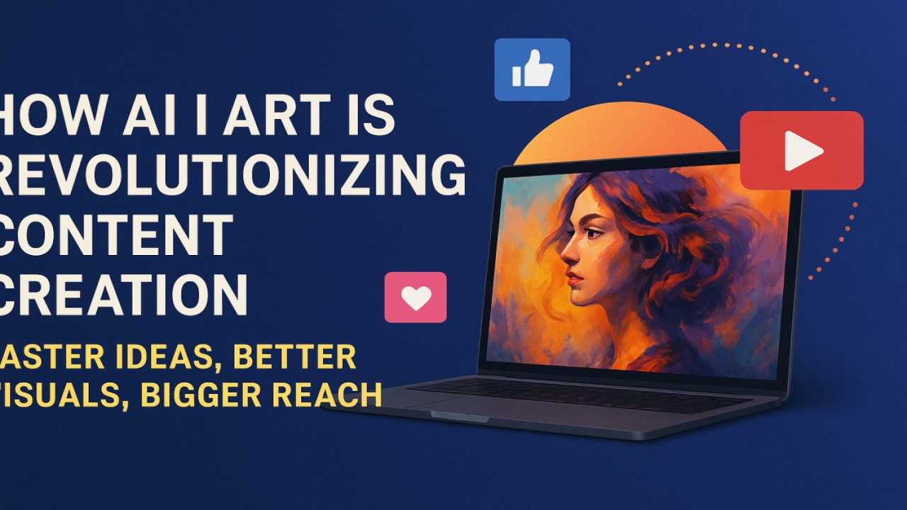 How AI Art Is Revolutionizing Content Creation: Faster Ideas, Better Visuals, Bigger Reach