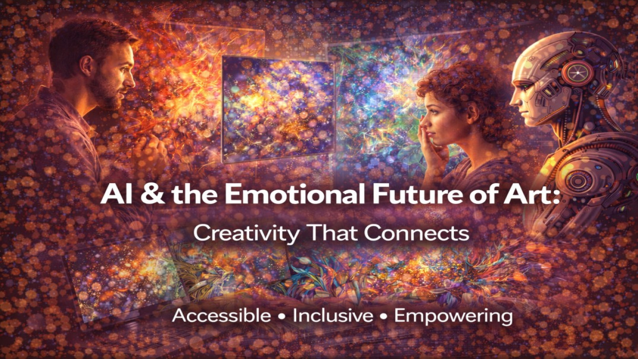 AI & the Emotional Future of Art: Creativity That Connects