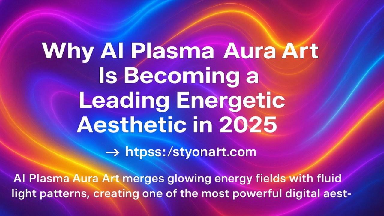 Why AI Plasma Aura Art Is Becoming a Leading Energetic Aesthetic in 2025