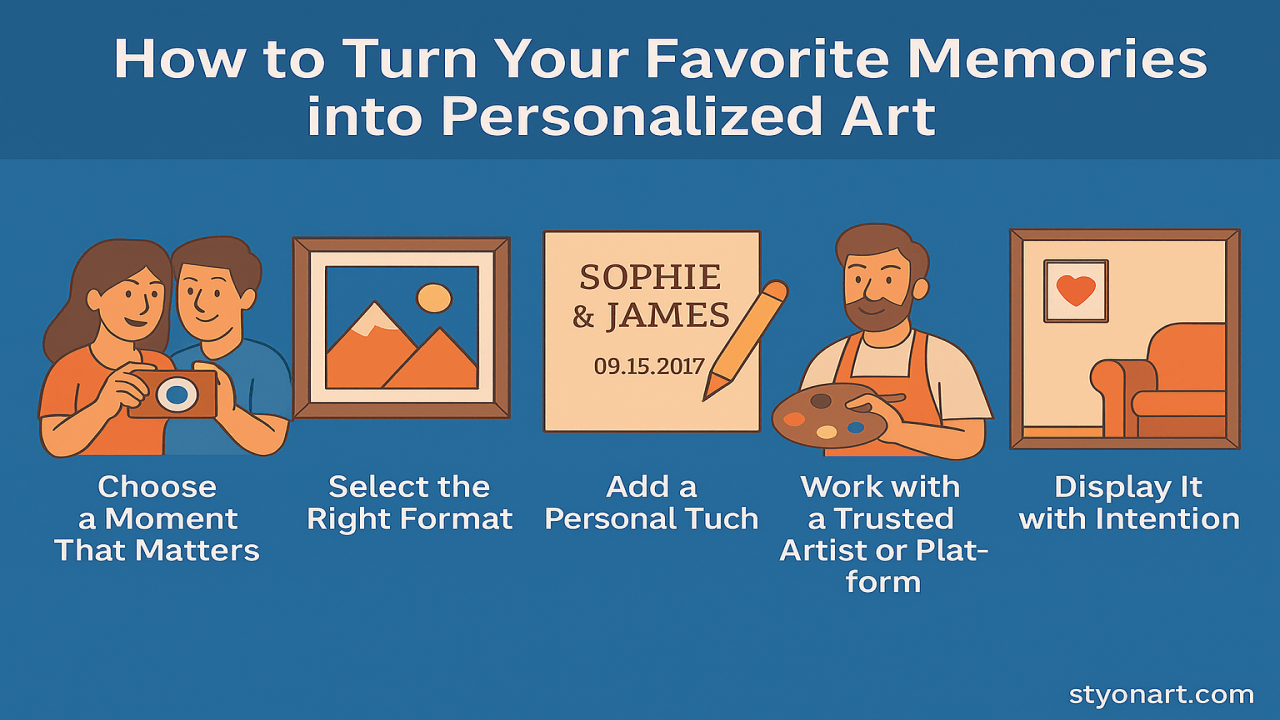 How to Turn Your Favorite Memories into Personalized Art