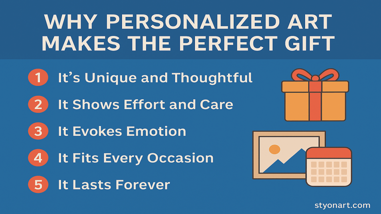 Why Personalized Art Makes the Perfect Gift