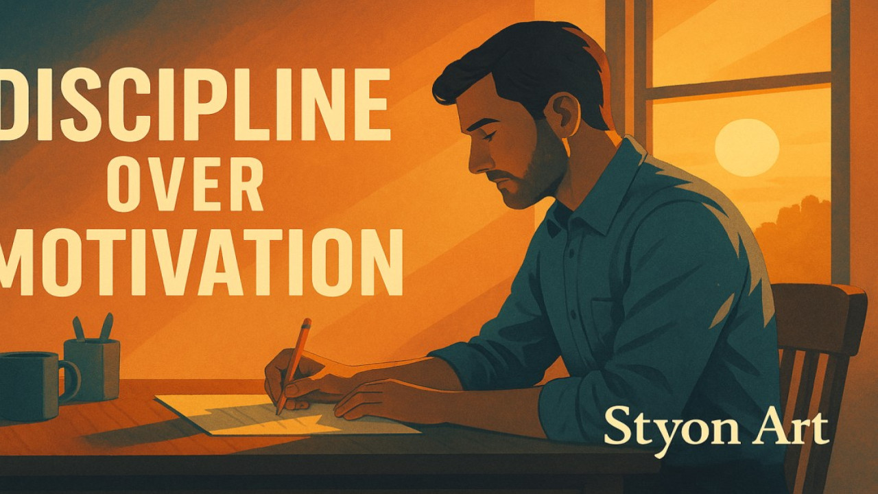 Discipline Over Motivation – The Secret Ingredient of Success