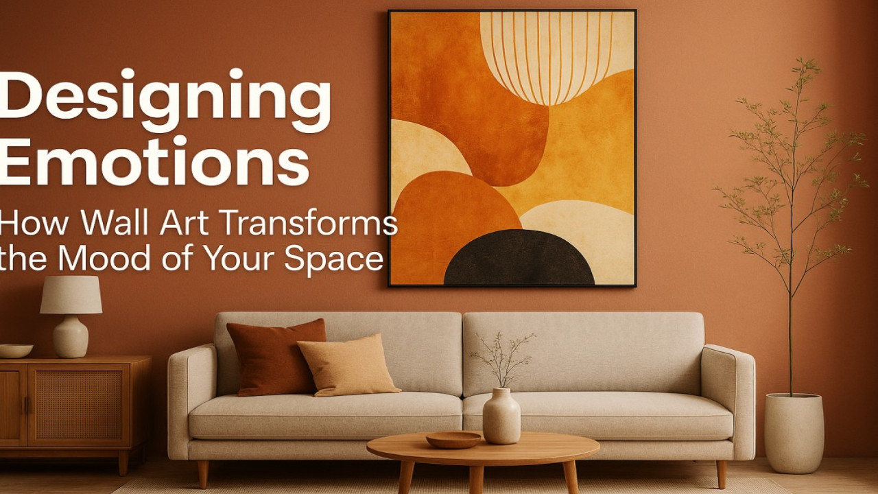Designing Emotions: How Wall Art Transforms the Mood of Your Space
