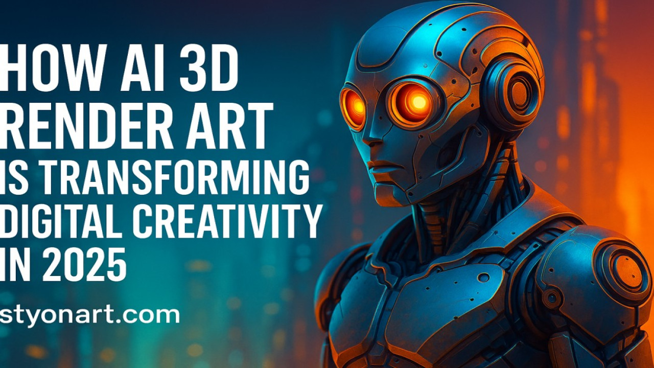 How AI 3D Render Art Is Transforming Digital Creativity in 2025