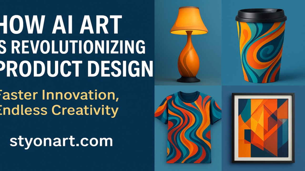 How AI Art Is Revolutionizing Product Design: Faster Innovation, Endless Creativity