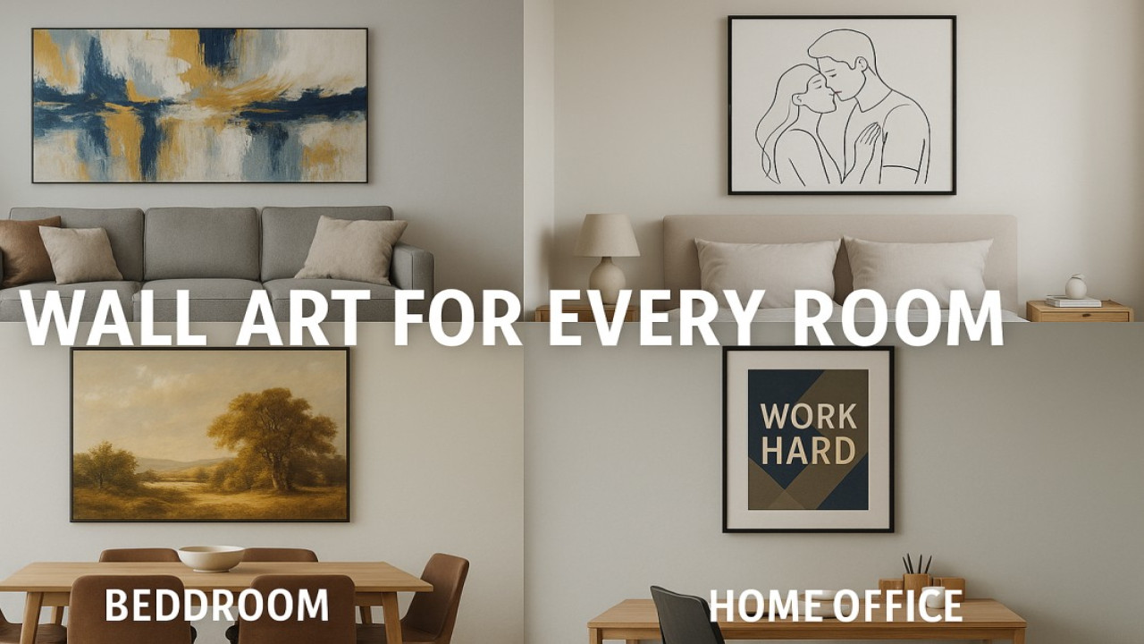 Choosing the Right Wall Art for Every Room in Your Home