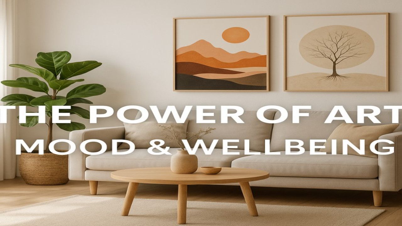 The Power of Art: How Wall Decor Shapes Mood and Wellbeing