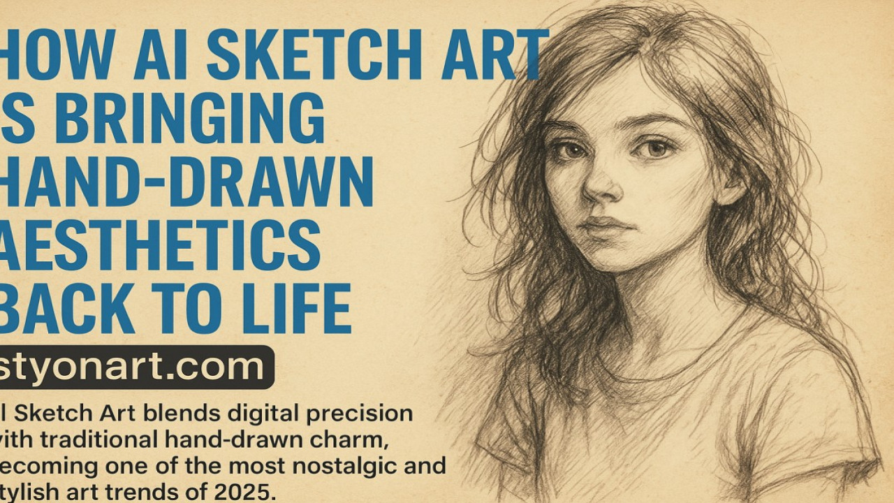 How AI Sketch Art Is Bringing Hand-Drawn Aesthetics Back to Life