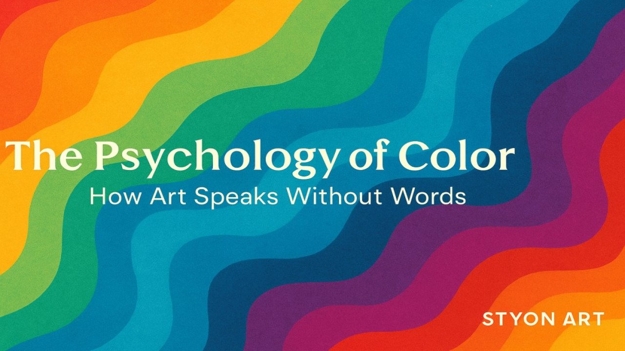 The Psychology of Color – How Art Speaks Without Words