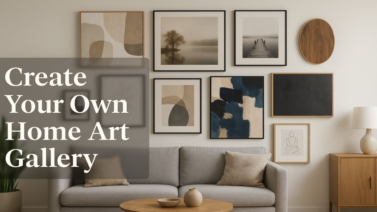 How to Create Your Own Home Art Gallery: A Step-by-Step Guide