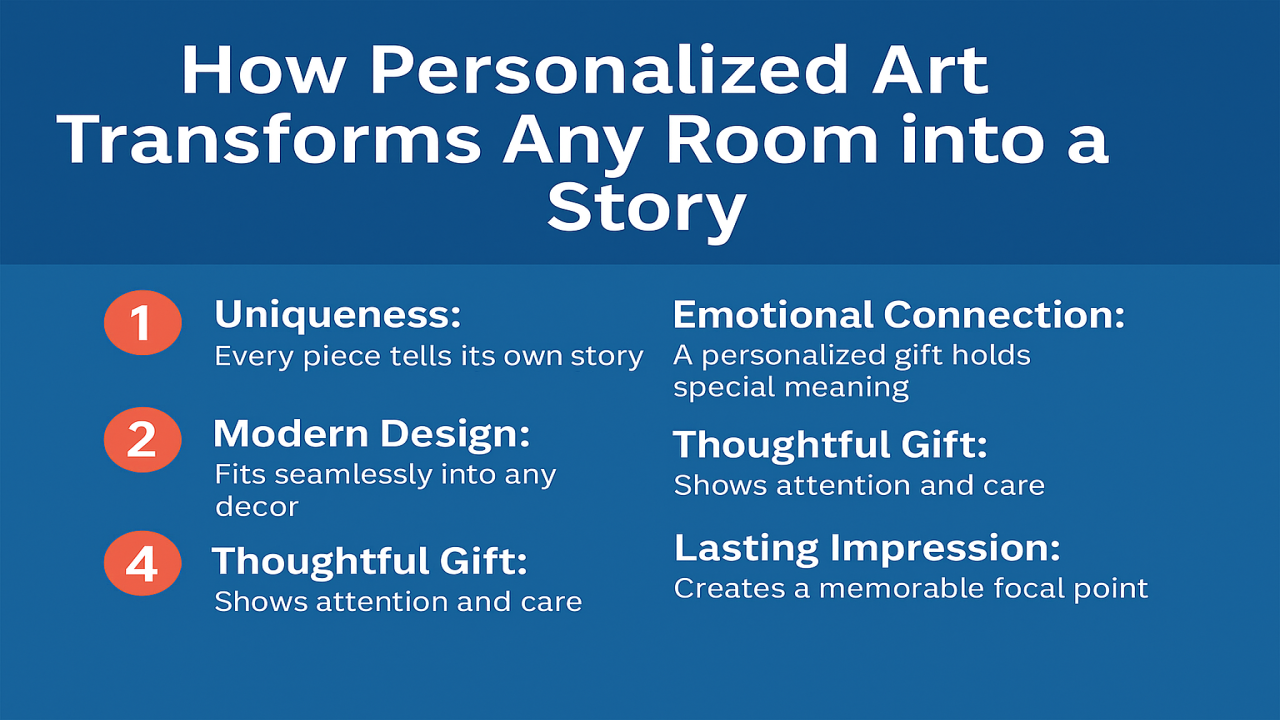 How Personalized Art Transforms Any Room into a Story