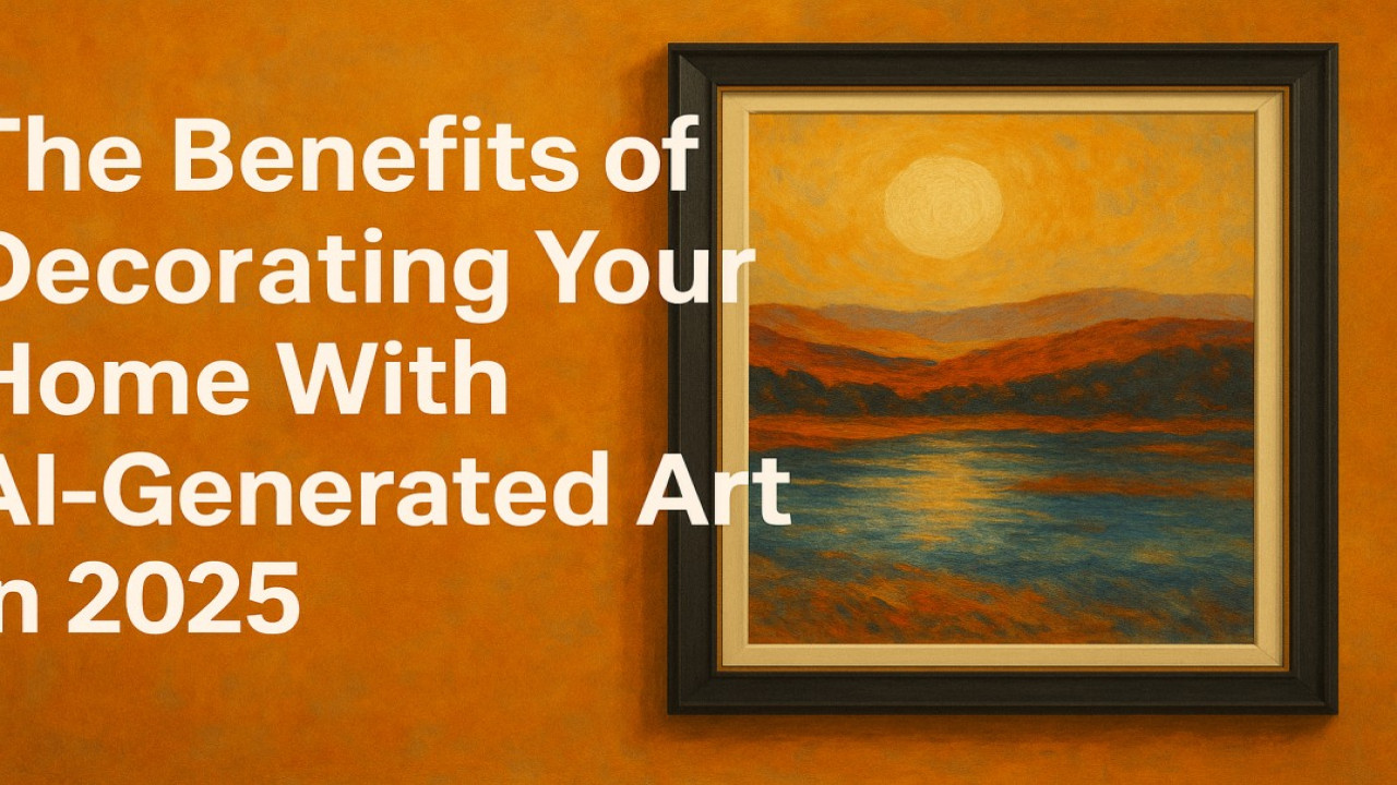 The Benefits of Decorating Your Home With AI-Generated Art in 2025