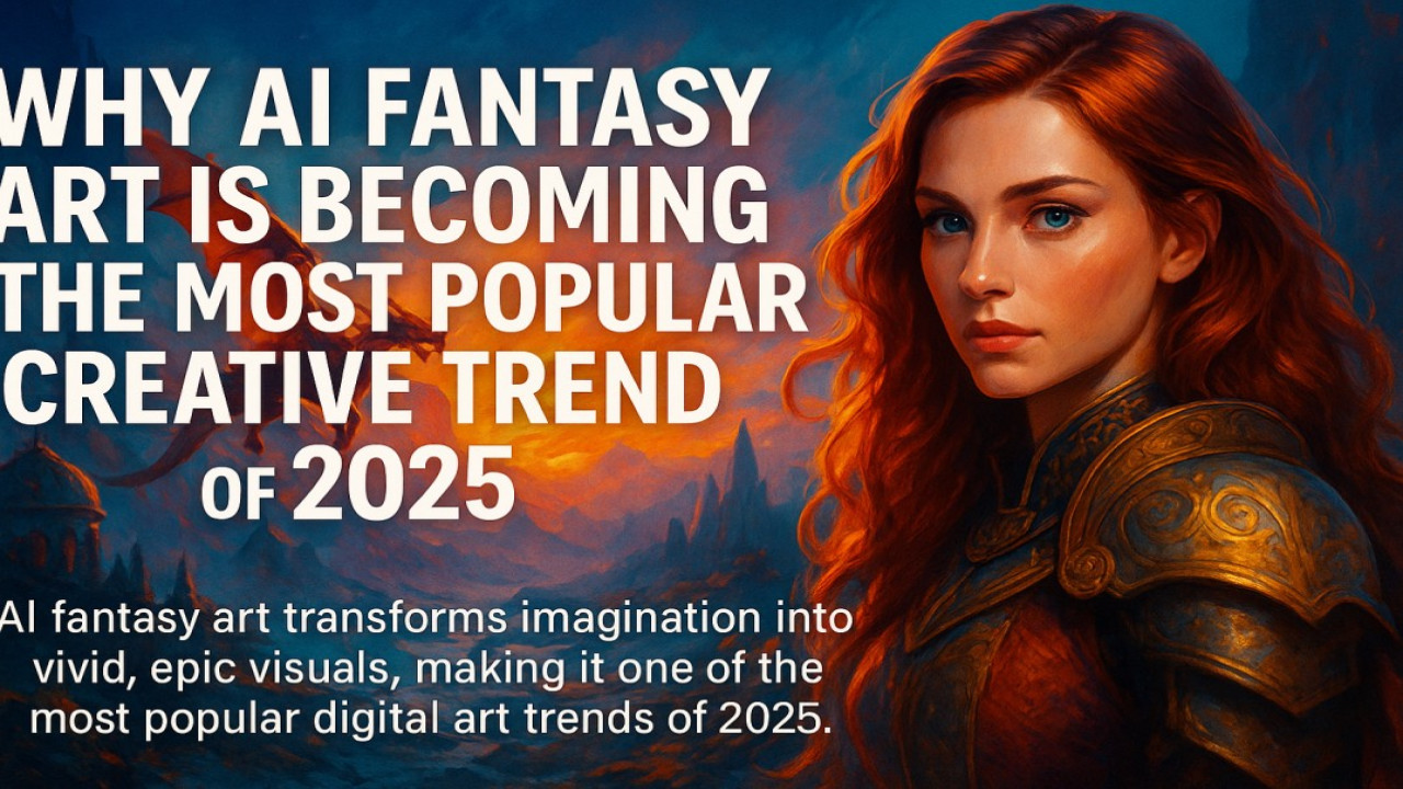 Why AI Fantasy Art Is Becoming the Most Popular Creative Trend of 2025
