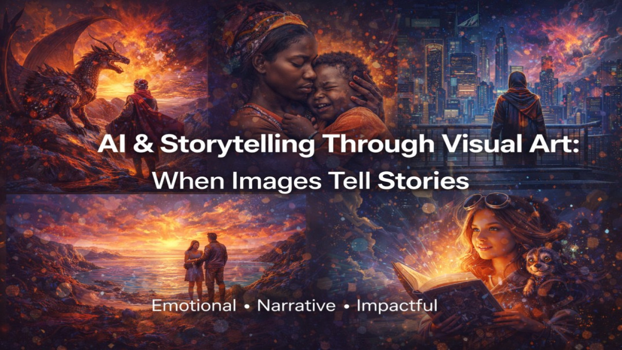 AI & Storytelling Through Visual Art: When Images Tell Stories