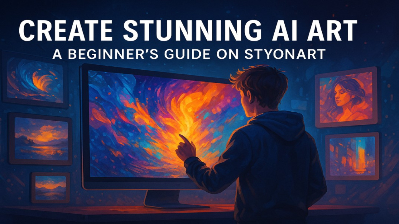 How to Create Stunning AI Images – A Beginner’s Guide on StyonArt