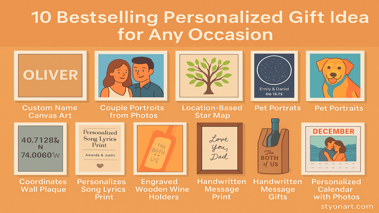 10 Bestselling Personalized Gift Ideas for Any Occasion