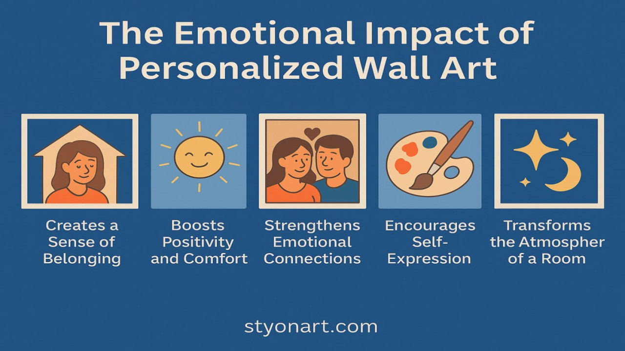 The Emotional Impact of Personalized Wall Art