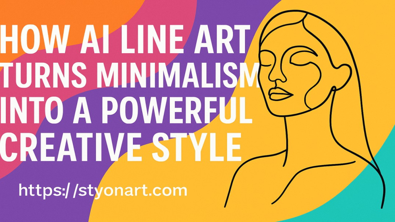 How AI Line Art Turns Minimalism Into a Powerful Creative Style