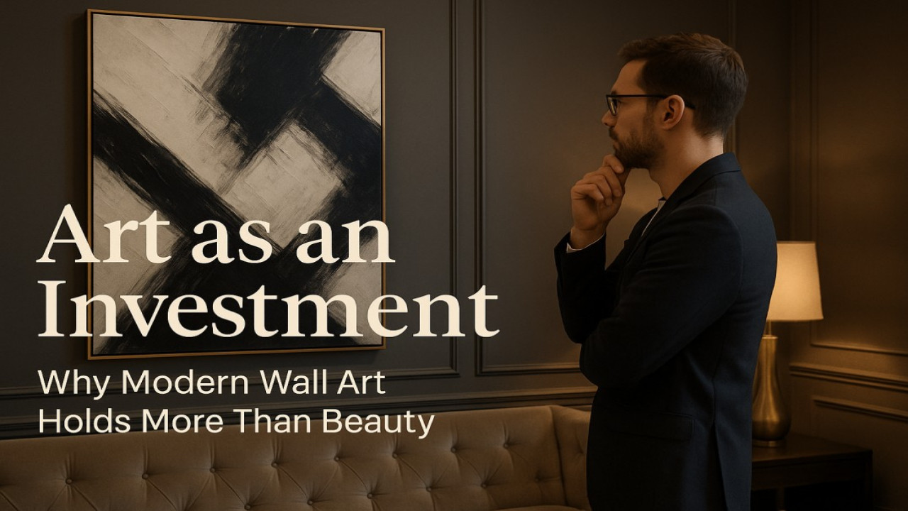 Art as an Investment: Why Modern Wall Art Holds More Than Beauty
