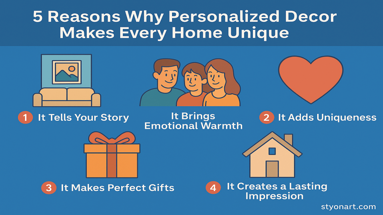 5 Reasons Why Personalized Decor Makes Every Home Unique