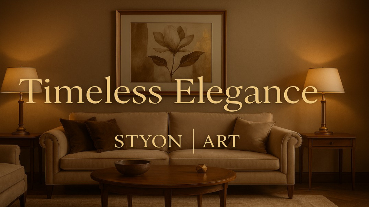 Timeless Elegance – The Subtle Power of Art in Luxury Spaces 💎🖼️