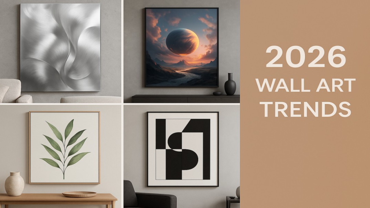 2026 Wall Art Trends: What’s Next in Modern Home Design