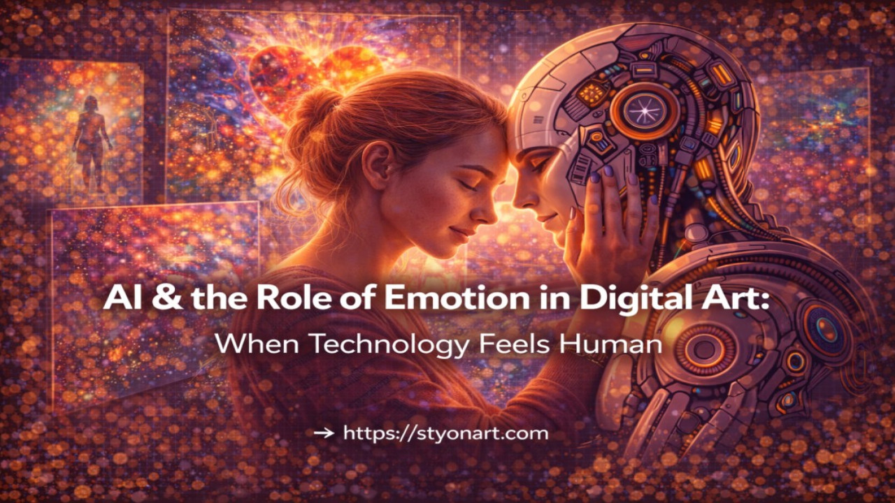 AI & the Role of Emotion in Digital Art: When Technology Feels Human