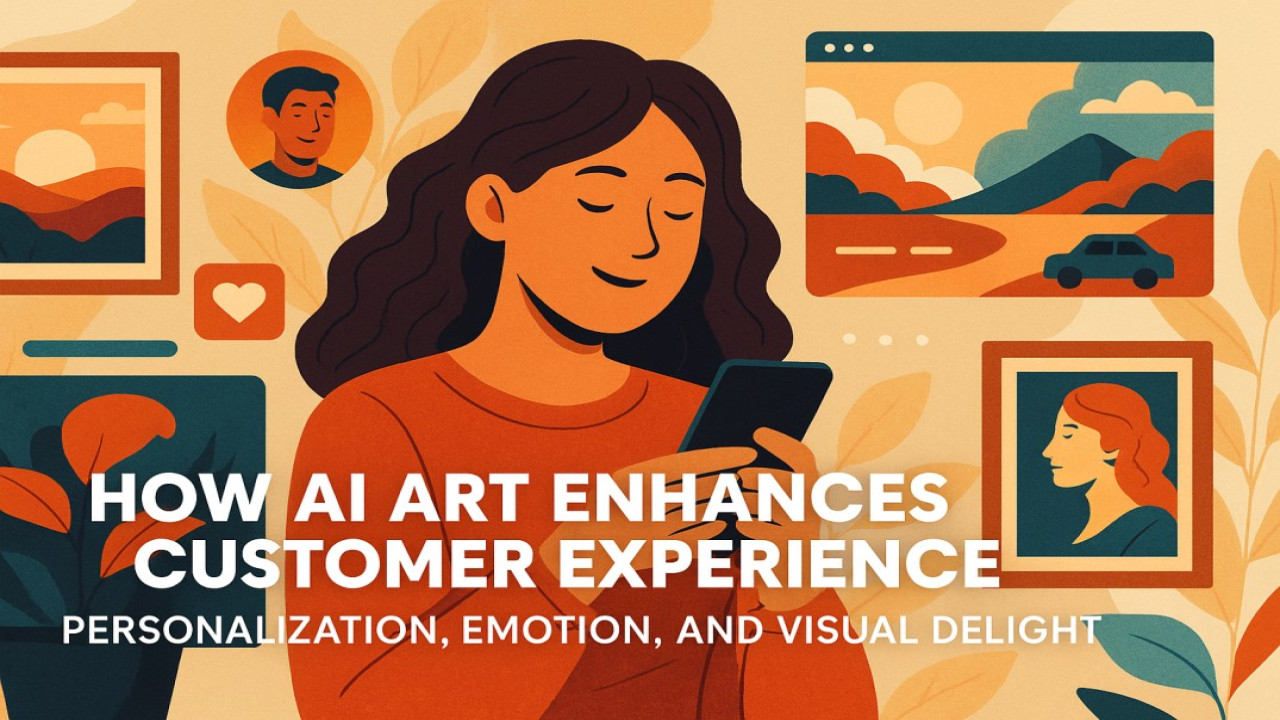 How AI Art Enhances Customer Experience: Personalization, Emotion, and Visual Delight
