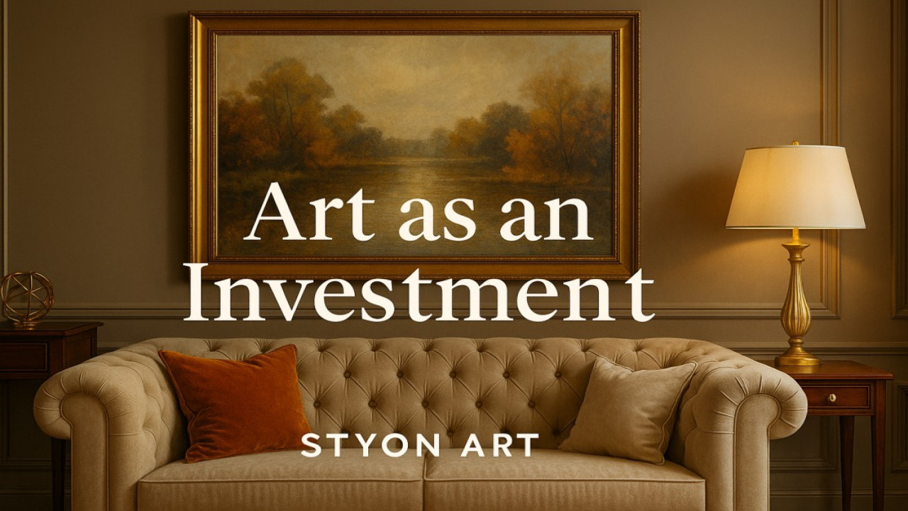 Art as an Investment – Beauty That Grows in Value Over Time 💰🎨