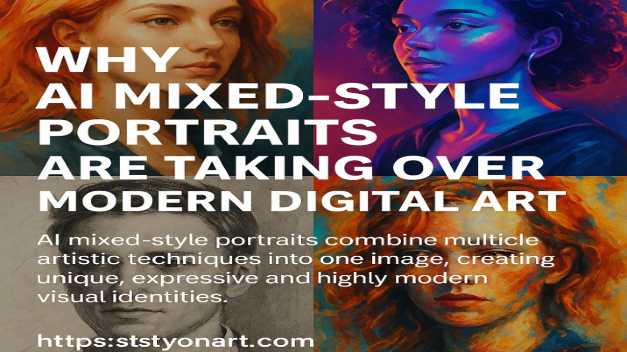 Why AI Mixed-Style Portraits Are Taking Over Modern Digital Art