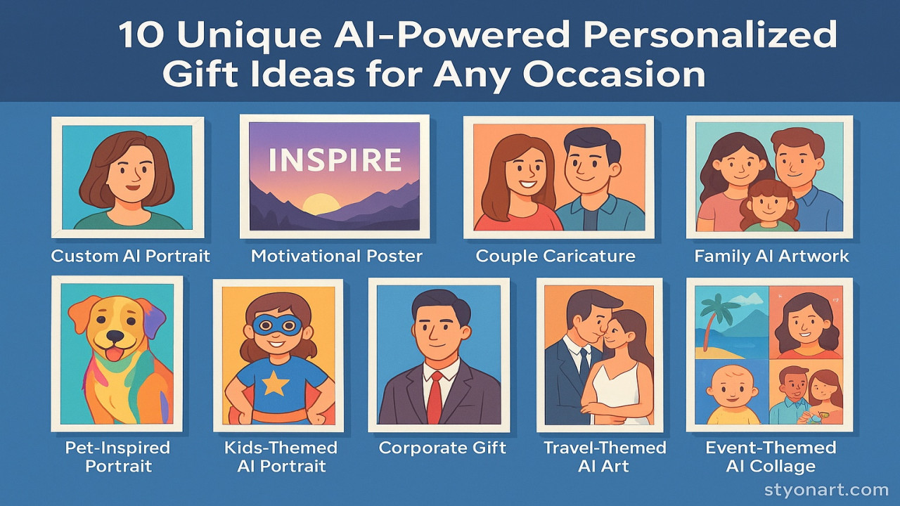 10 Unique AI-Powered Personalized Gift Ideas for Any Occasion
