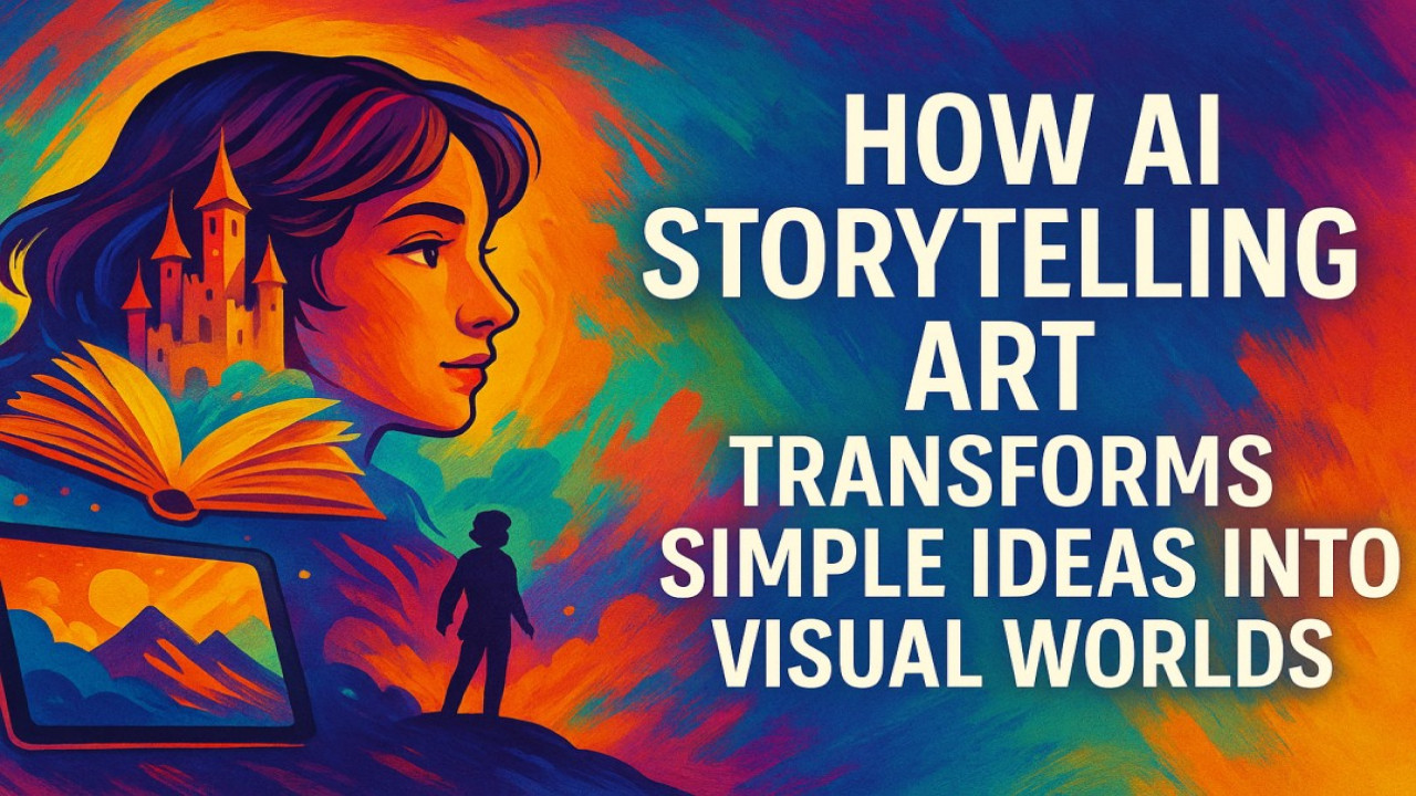 How AI Storytelling Art Transforms Simple Ideas Into Visual Worlds