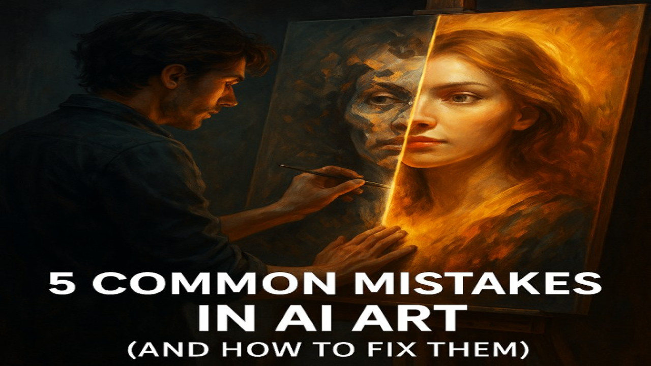 5 Common Mistakes in AI Art (and How to Fix Them)