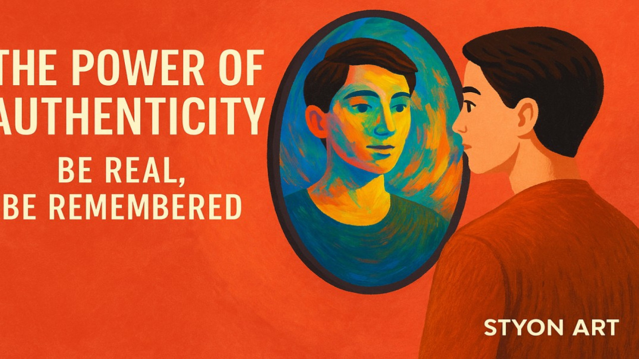 The Power of Authenticity – Be Real, Be Remembered