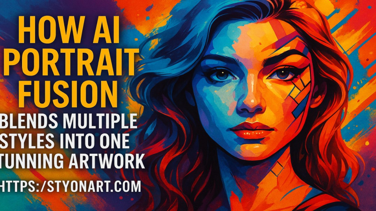 How AI Portrait Fusion Blends Multiple Styles Into One Stunning Artwork
