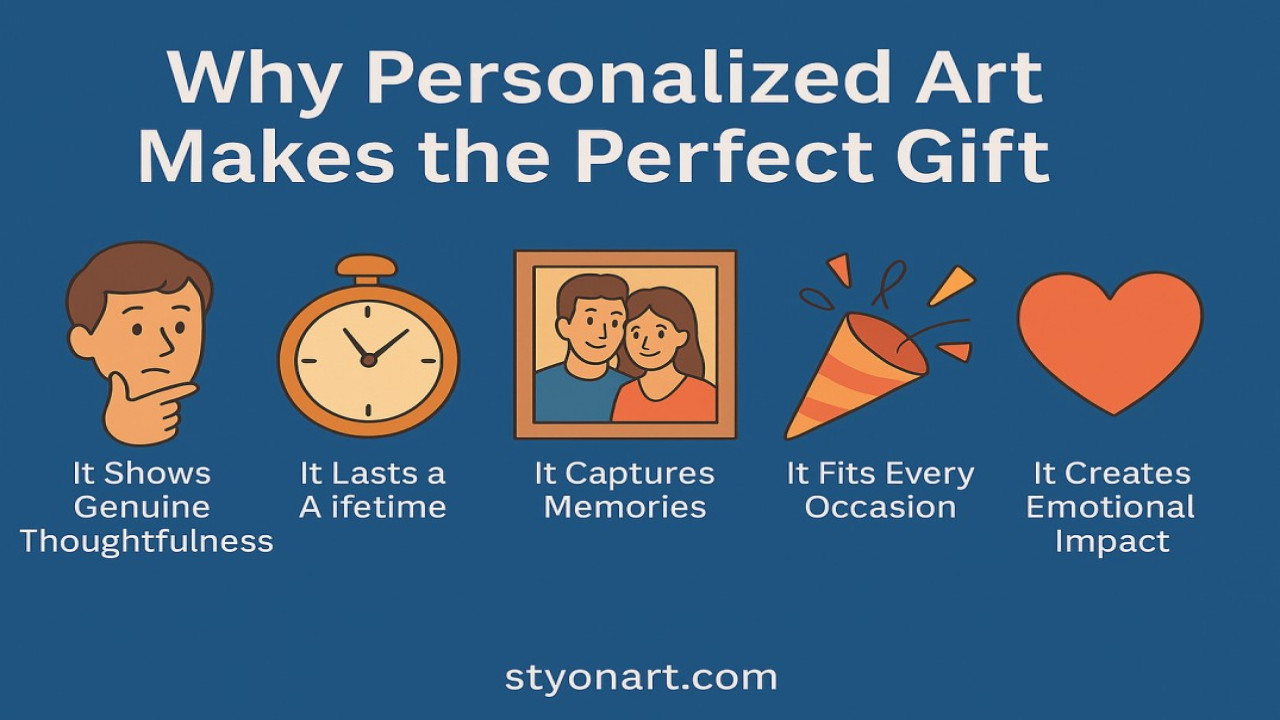 Why Personalized Art Makes the Perfect Gift