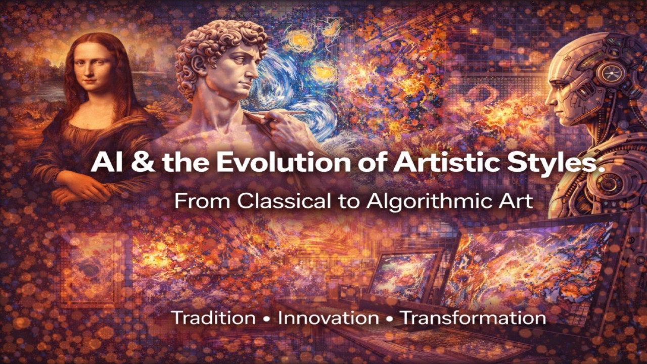 AI & the Evolution of Artistic Styles: From Classical to Algorithmic Art