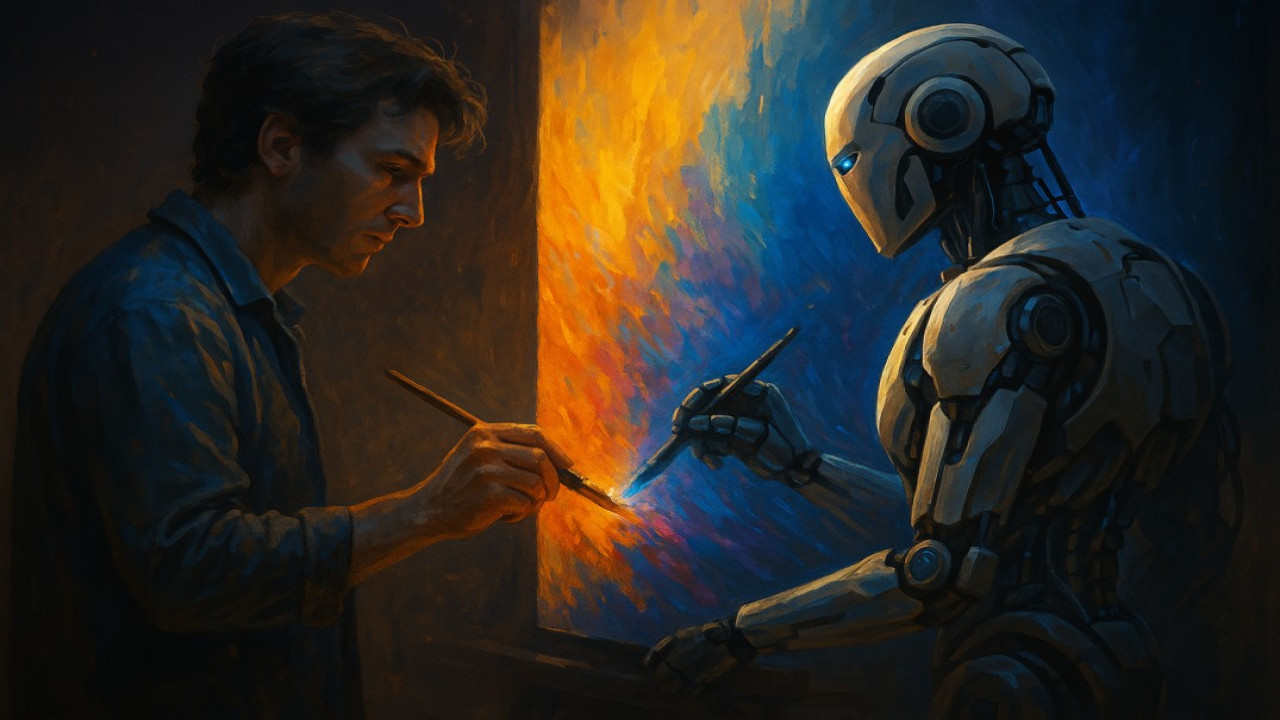 AI vs Human Art – Collaboration or Competition?