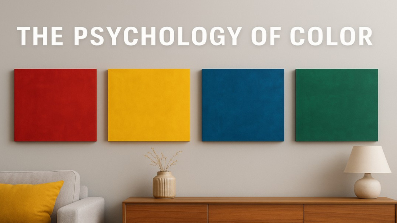 The Psychology of Color in Wall Art: Choosing the Right Shades for Your Home